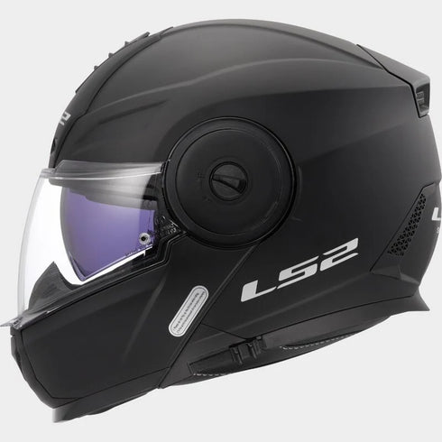 CASCO ABATIBLE LS2 SCOPE II SOLID NEGRO